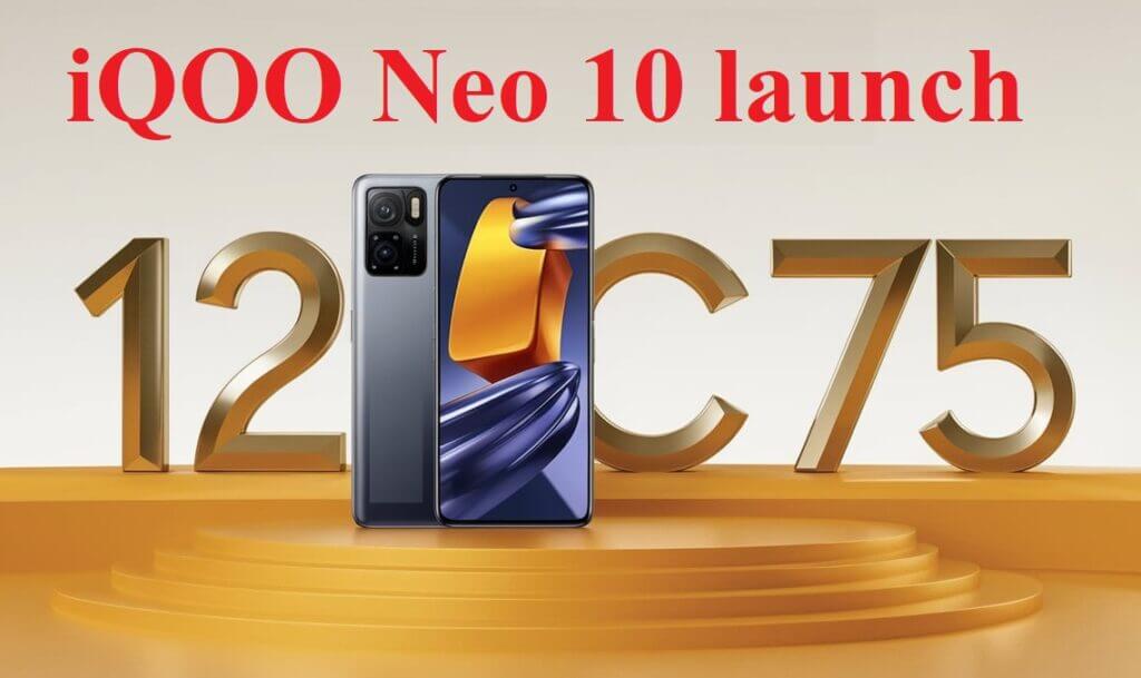 iQOO Neo 10 launch